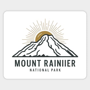 Rainier National Park Washington Magnet